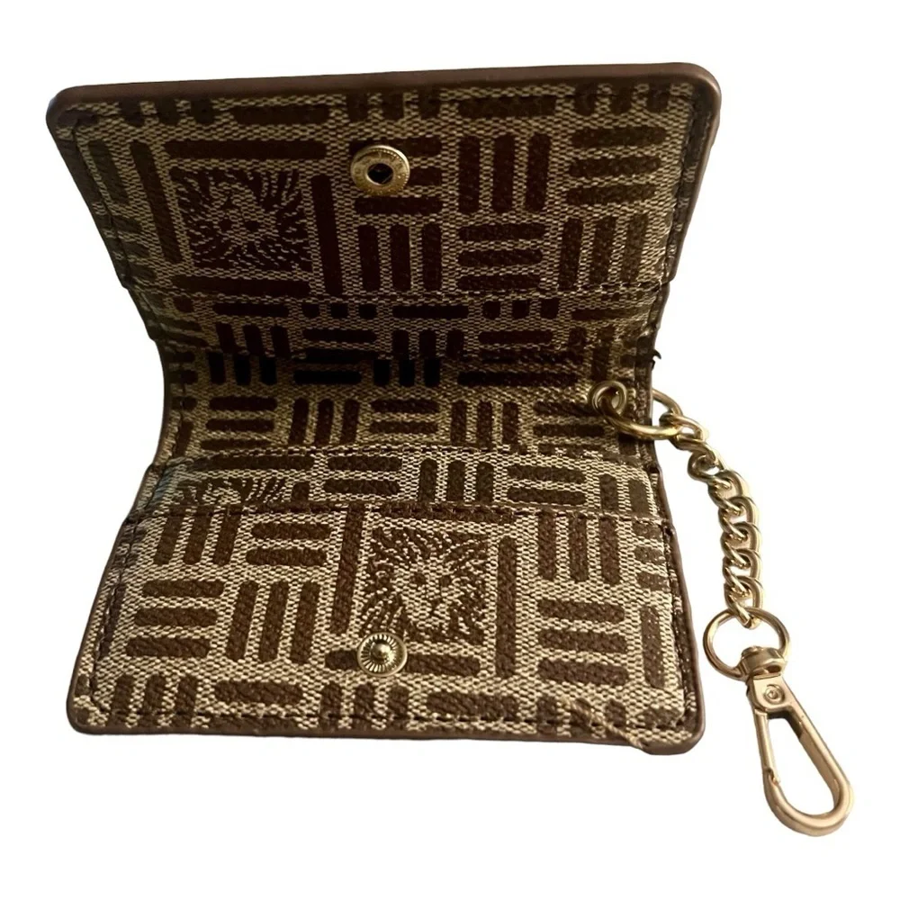 Anne Klein Lion Logo Mini Wallet - Picture 2 of 5
